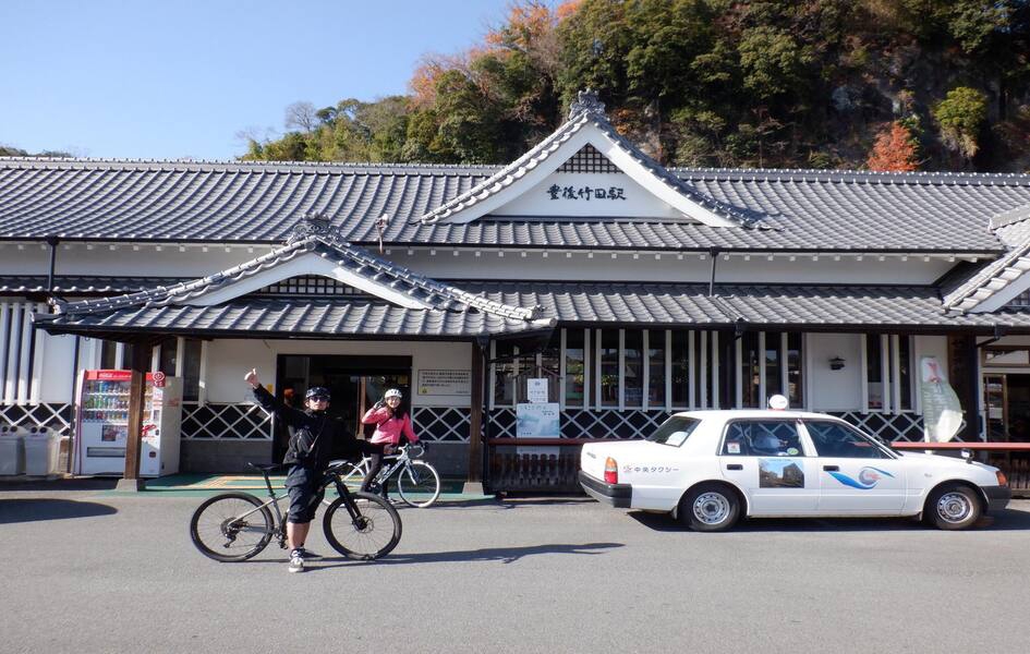 Oka Castle Ride: Samurai Castle Town within the Mountains